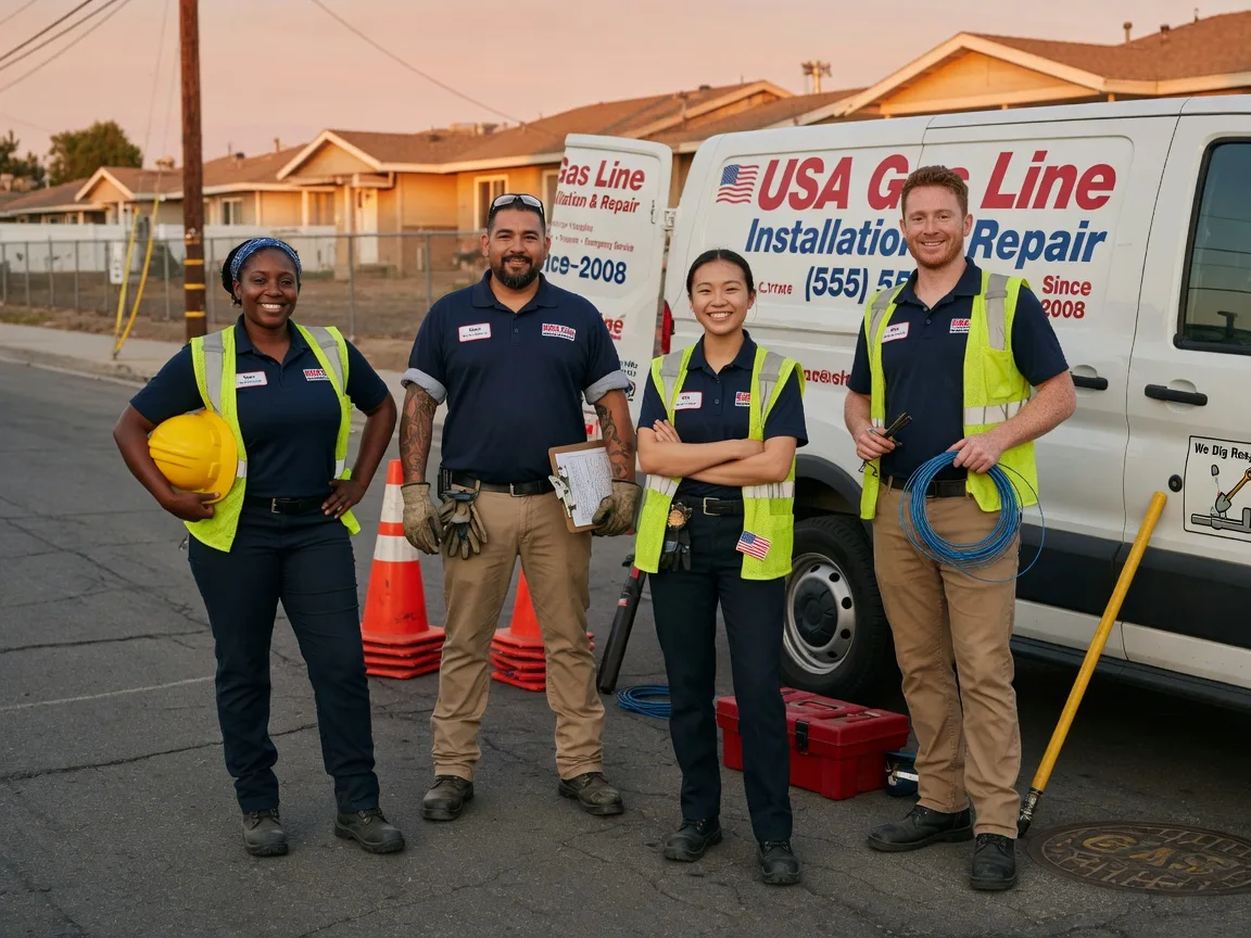 Gas Line Installation company in South Heights, PA